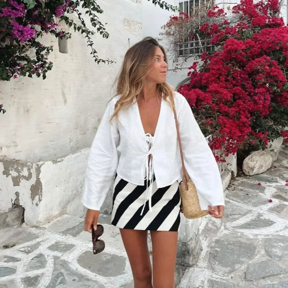 Zomerse Blouse van Schitterende Stijl