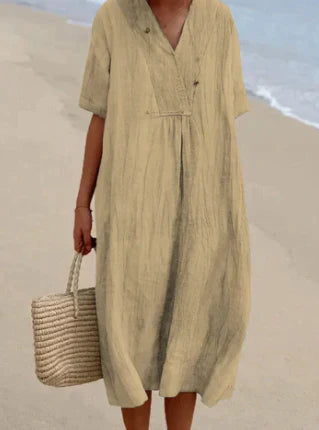Dames Casual Midi Zomerjurk - Amanda