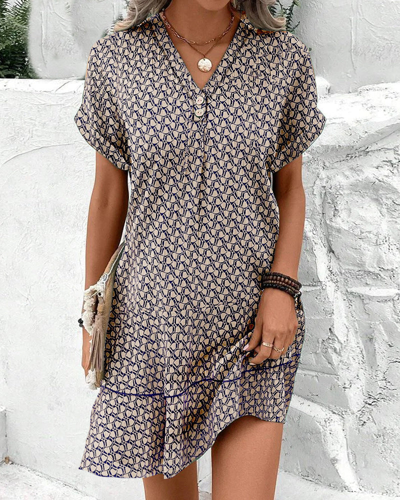 Dames Zomerjurk Mini Jurk Casual Vrouwen - Mode Vibes