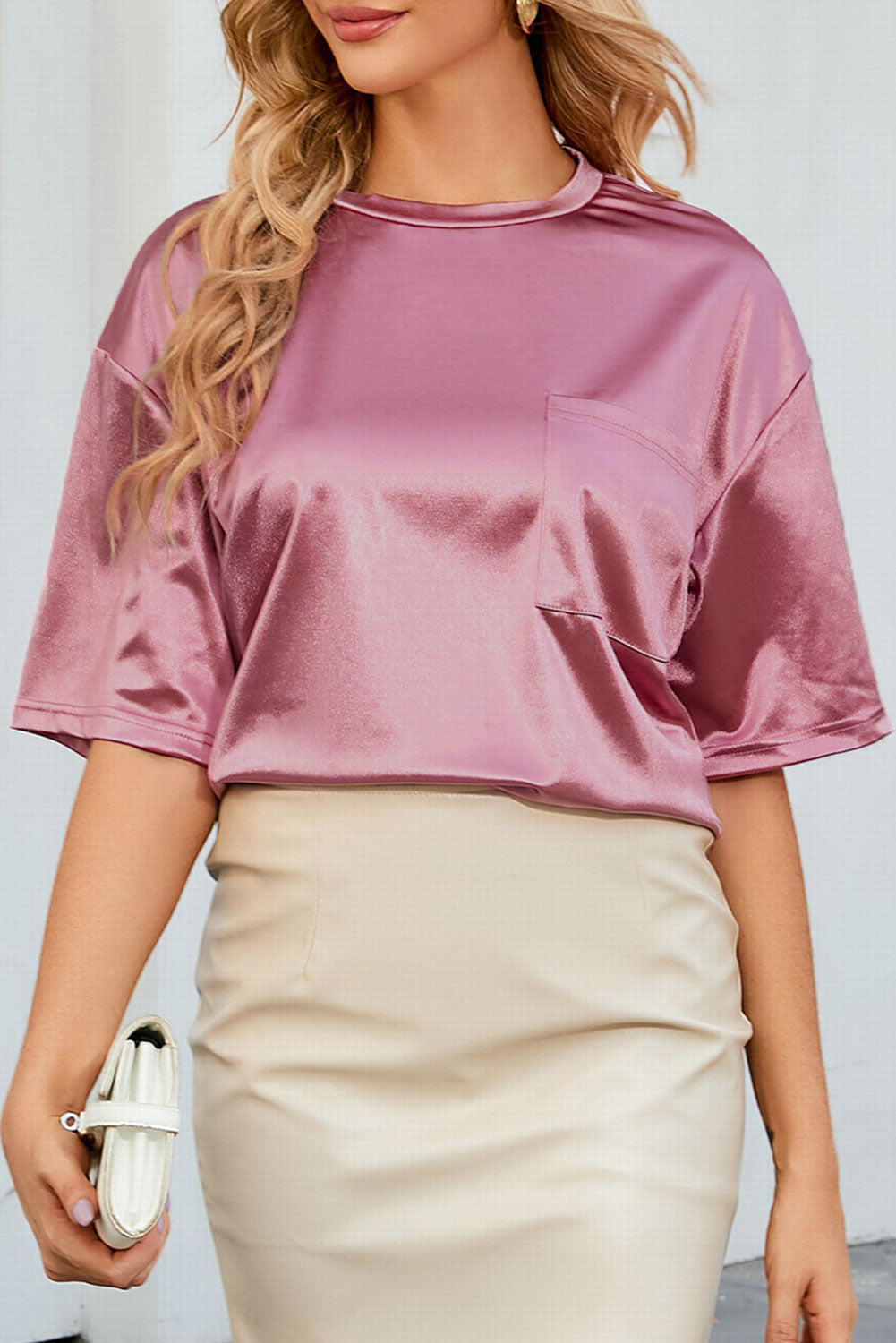 Dames Casual Shirt met Zak - Arabella