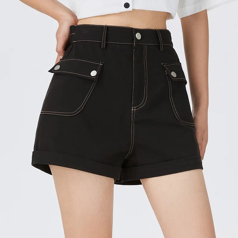 Dames Zomer Shorts A-Lijn Comfortabel Casual - Mode Vibes
