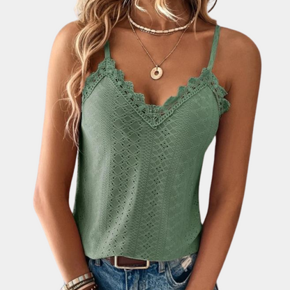 Dames Zomer Top V-Hals Casual Korte Mouw - Mode Vibes