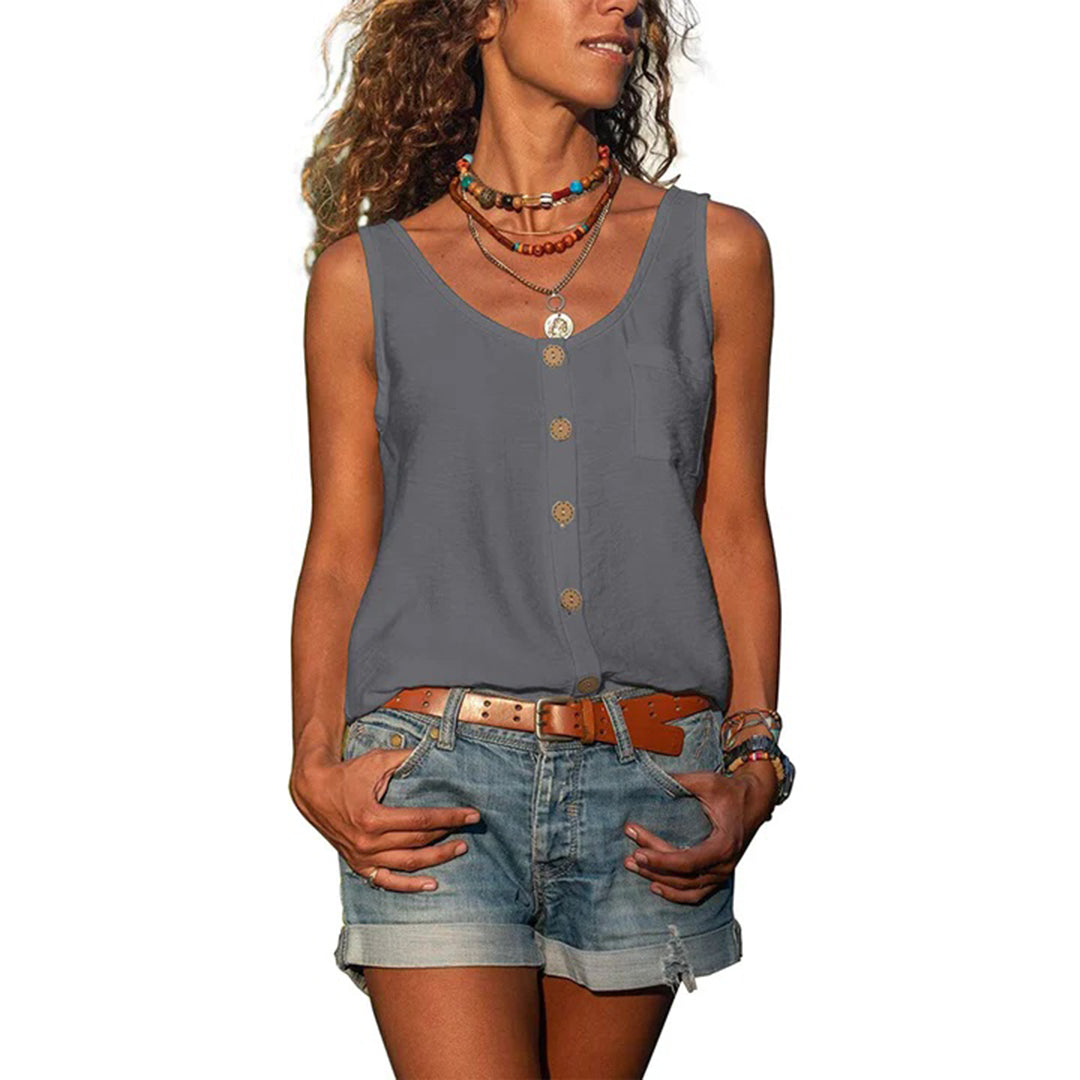 Dames Zomertop Casual Korte Mouw - Mode Vibes