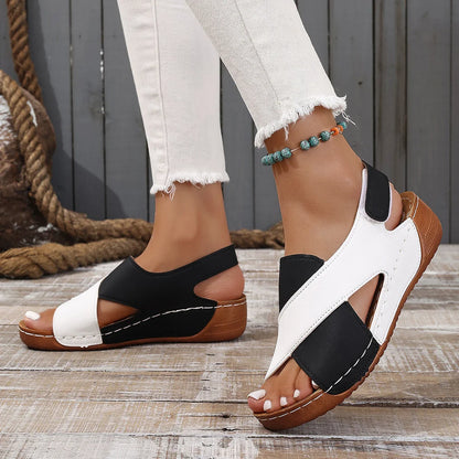 SunGlow Fashion Zomer Wig Sandalen