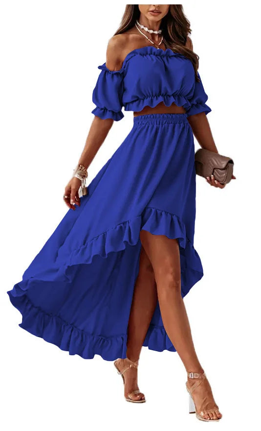 BelleFleur Lotus Leaf Two-Piece Set