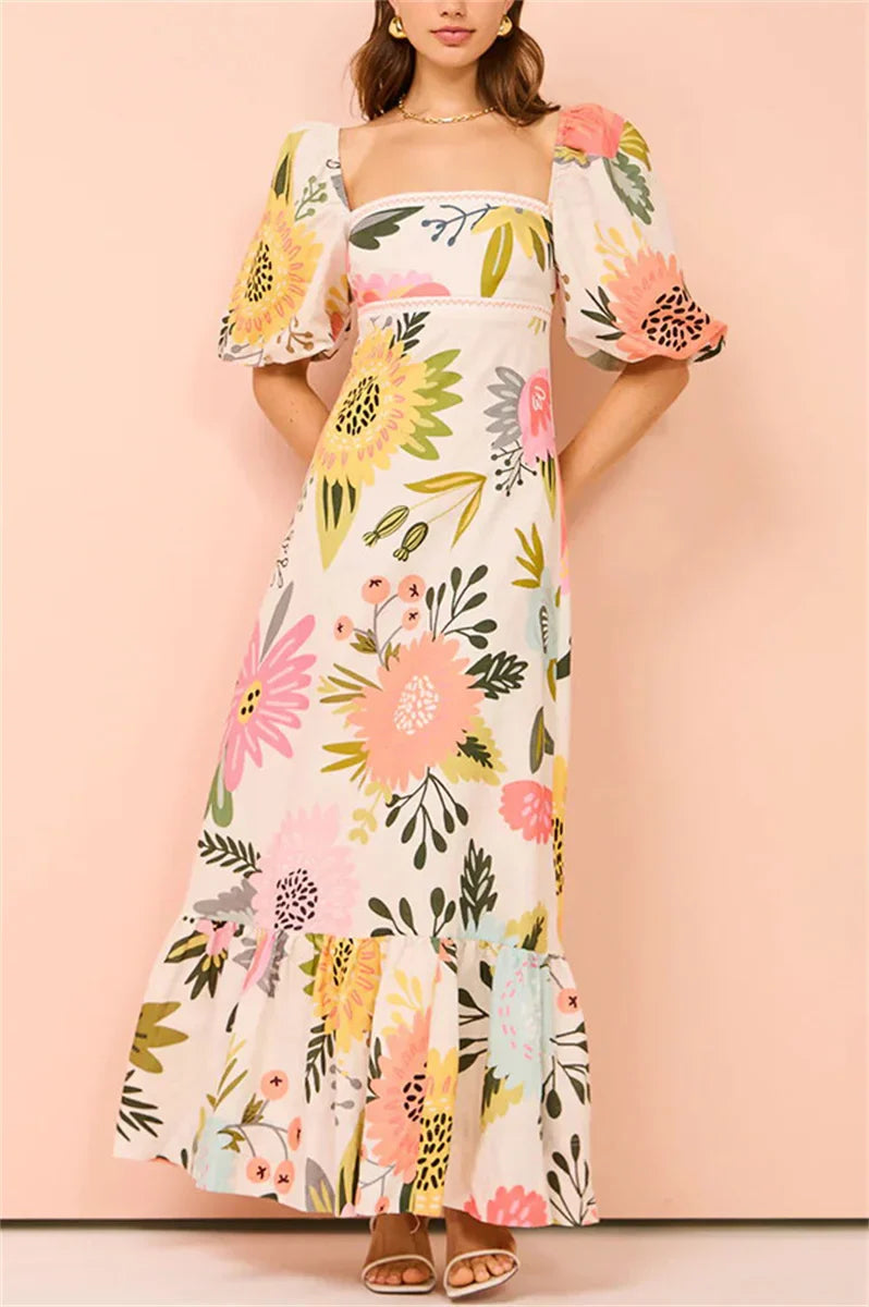D'Leeter Elegantie Maxi Jurk