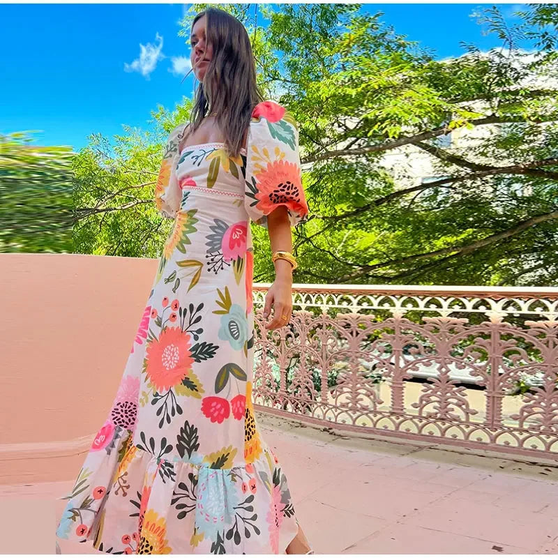 D'Leeter Elegantie Maxi Jurk
