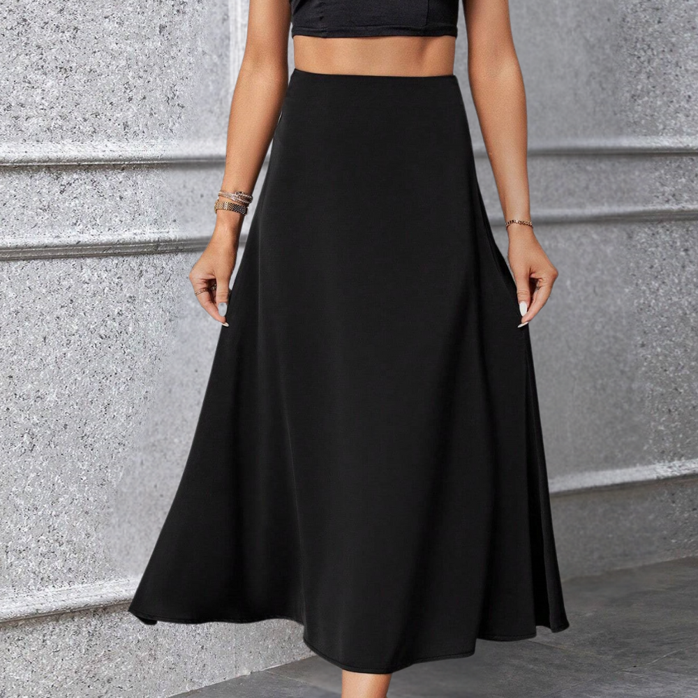 Dames Lange Zomerrok Elegante Jurk Model Lily - Mode Vibes
