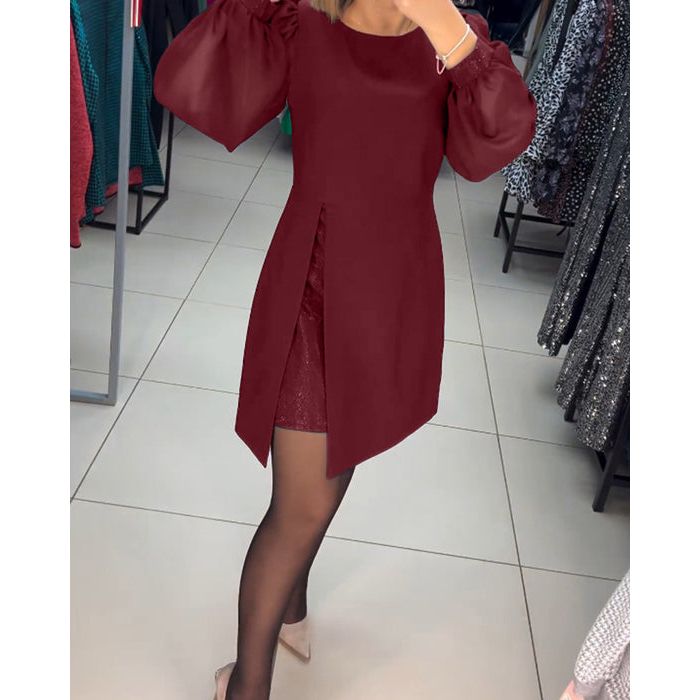 Korte A-Line Jurk Dames Formeel voor Feestjes - Mode Vibes