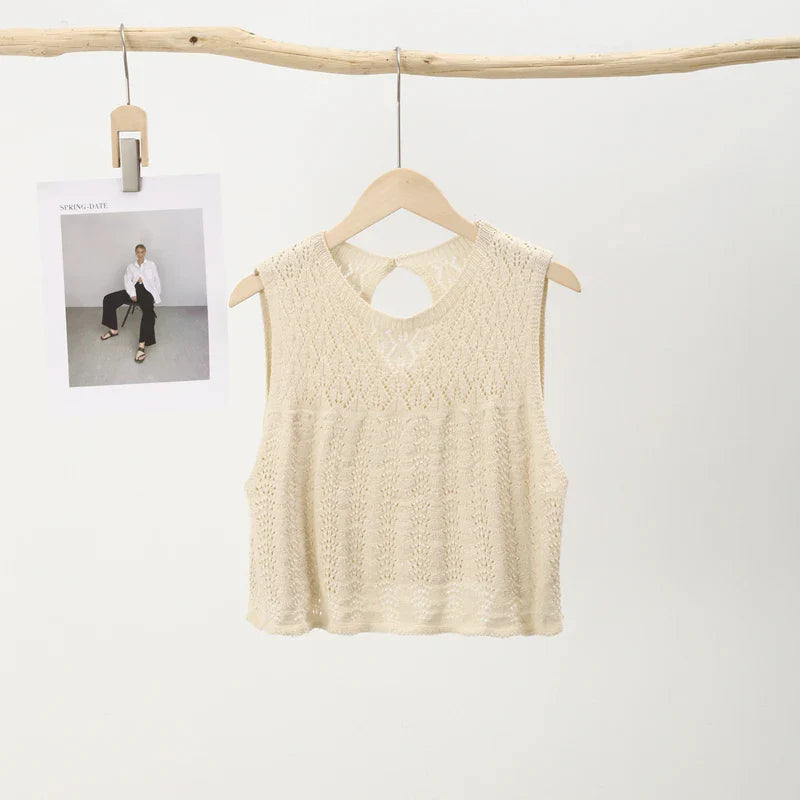 LunaFashion Zoete Zomerse Gebreide Set