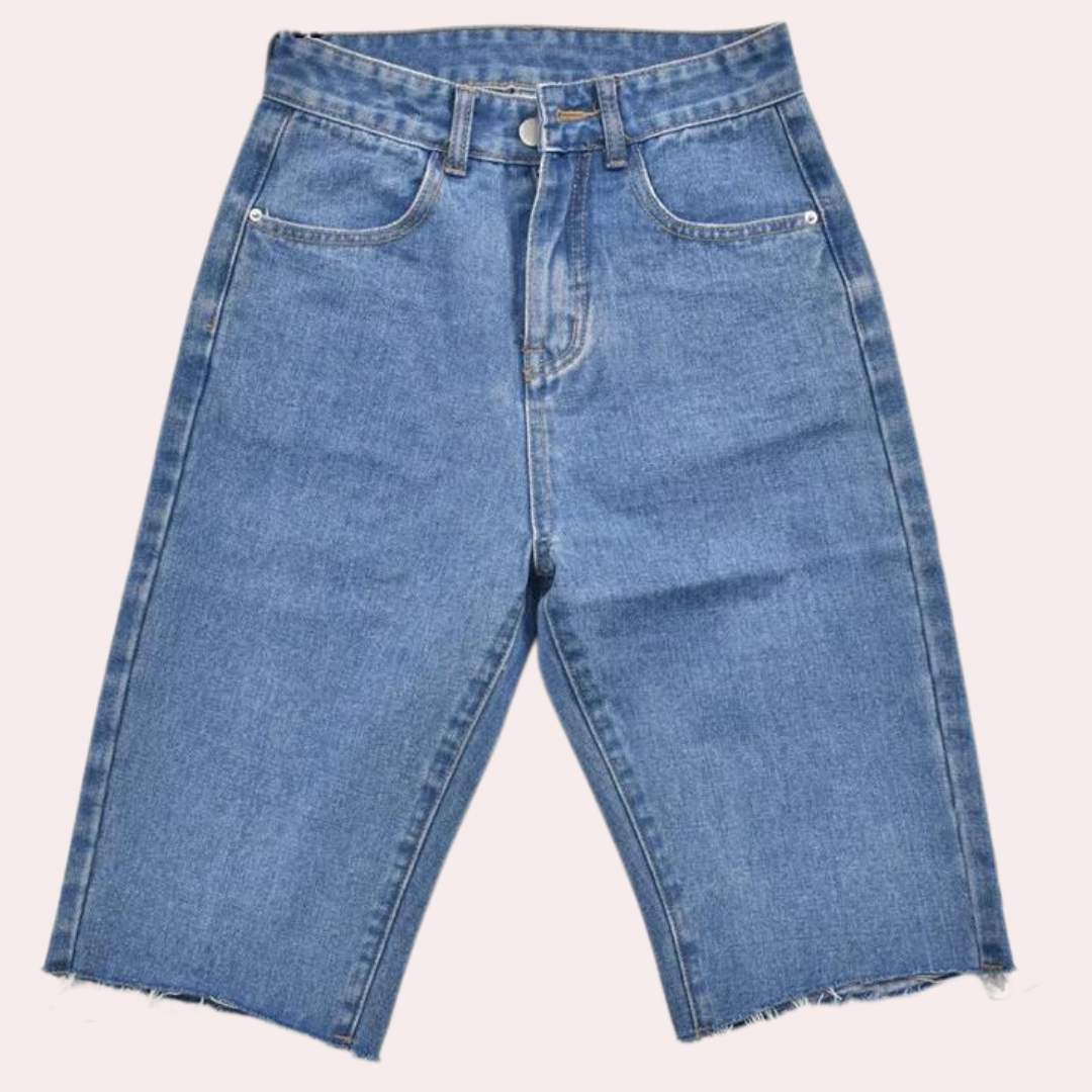 Dames Hoge Taille Casual Shorts - Dora