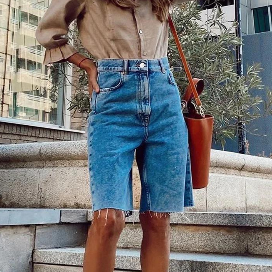 Dames Shorts Hoge Taille Casual Zomerbroek - Mode Vibes