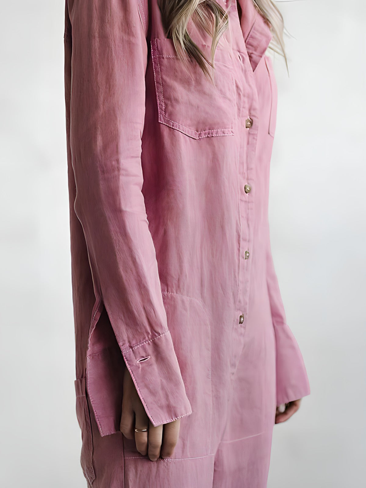 Dames Jumpsuit met Lange mouwen - Sanne