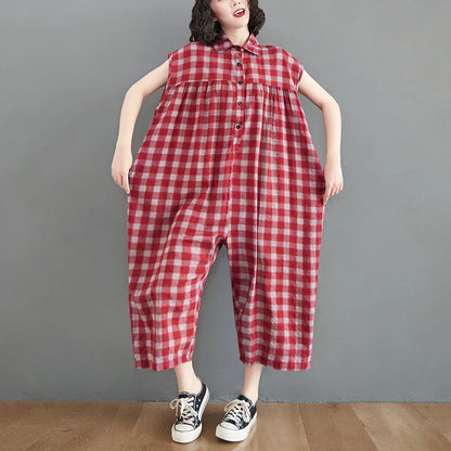 ChicMode's Elegante Plaid Jumpsuit