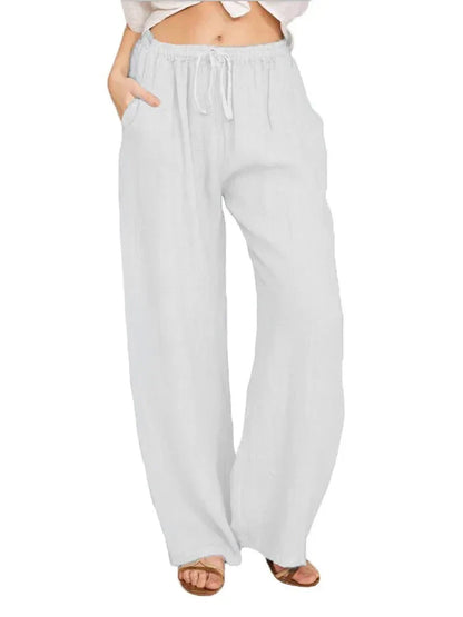 ZomerGlow Katoenen Linnen Broek