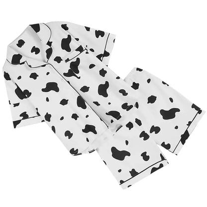 Celestia Zomerse Koeienprint Pyjama Set