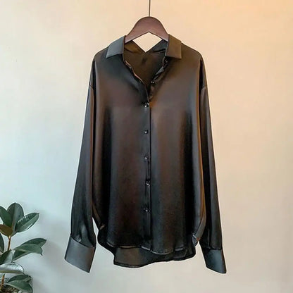 SilkEssence Zijdeachtige Business Blouse