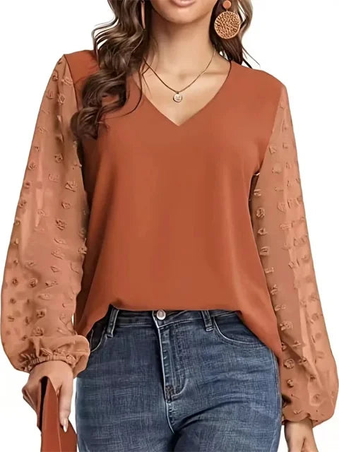 Lente Zomer Stijlvolle Blouse Vrouwen