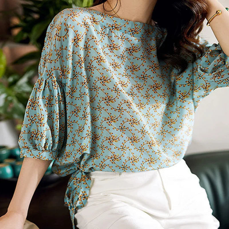 Blossom Verfrissende Lente-Zomer Blouse