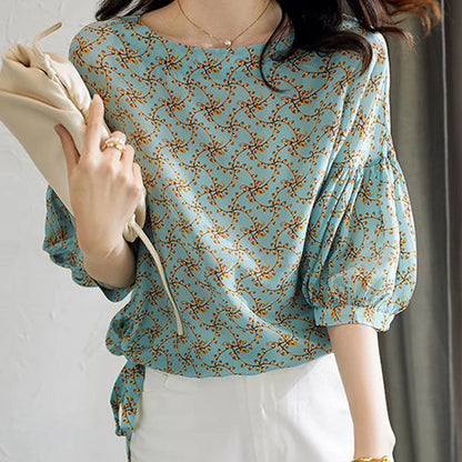 Blossom Verfrissende Lente-Zomer Blouse
