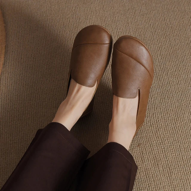 Cozima Dames Loafers van Zacht Leer