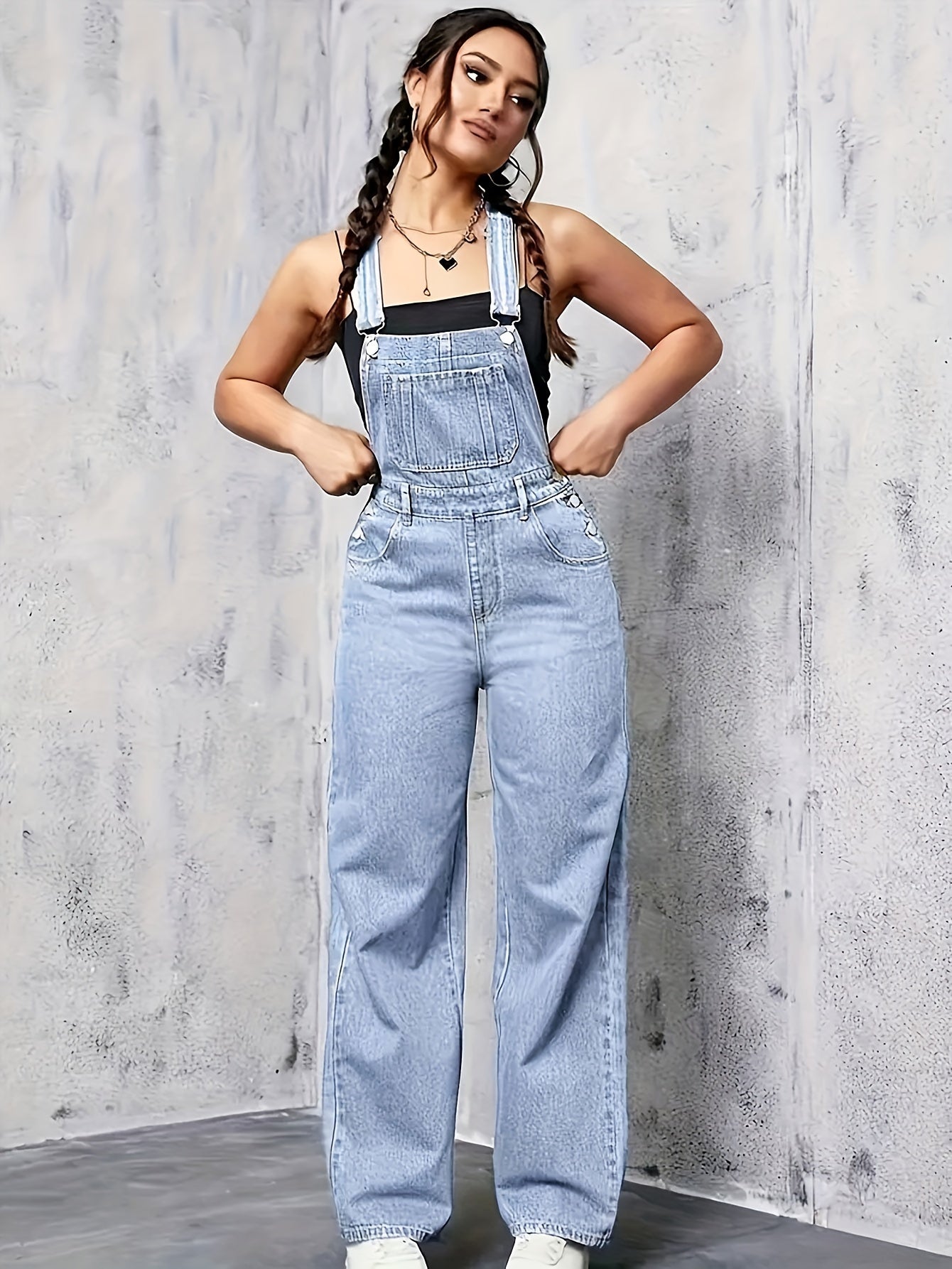 Dames Mouwloze Spijkeroverall - Erah