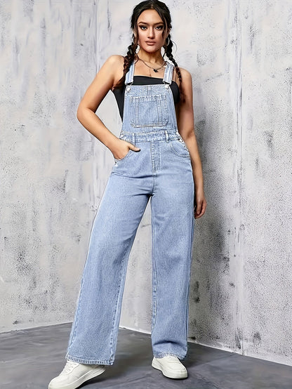 Dames Mouwloze Spijkeroverall - Erah