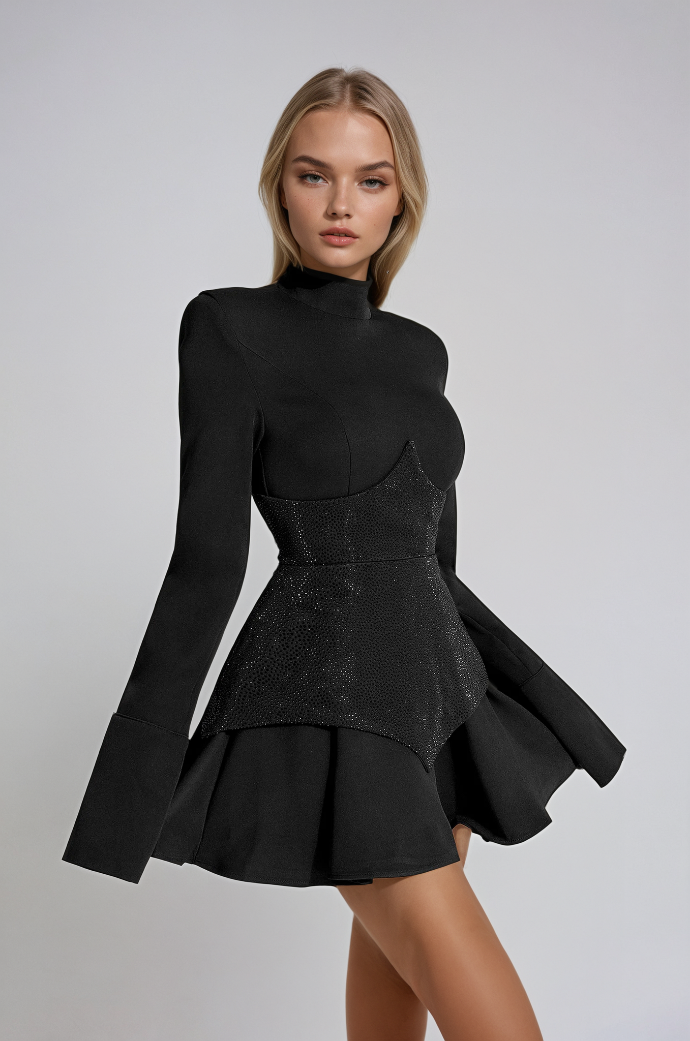 Dames Cocktailjurk Kort Pailletten Feestjurk Mini - Mode Vibes