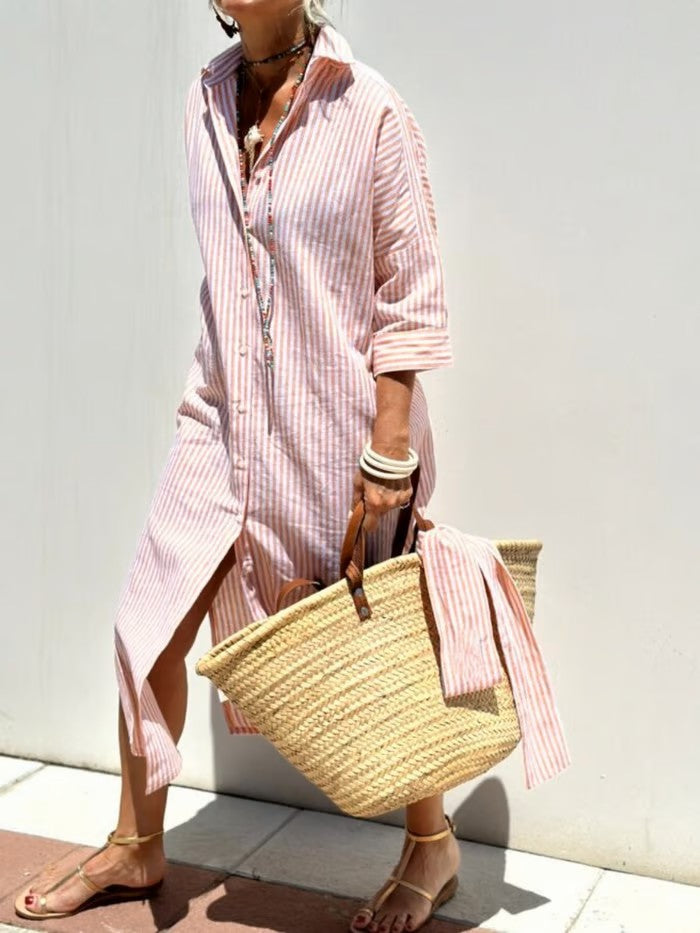 Dames Polo Midi Zomerjurk - Vivienne