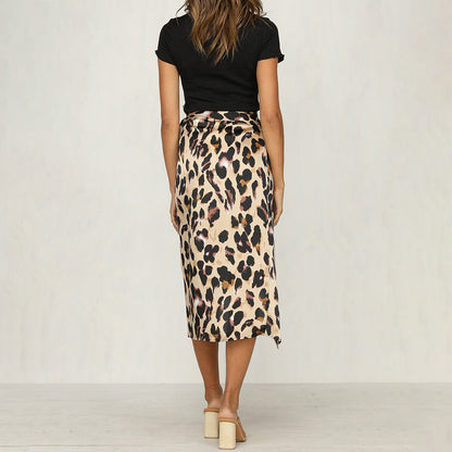 Dames Rok met Luipaardprint - Erica