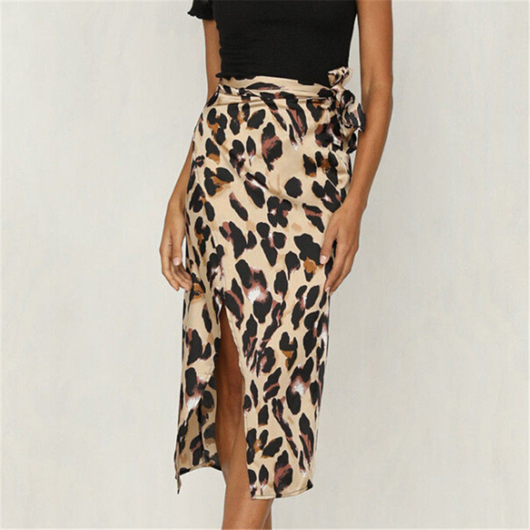 Dames Rok met Luipaardprint - Erica