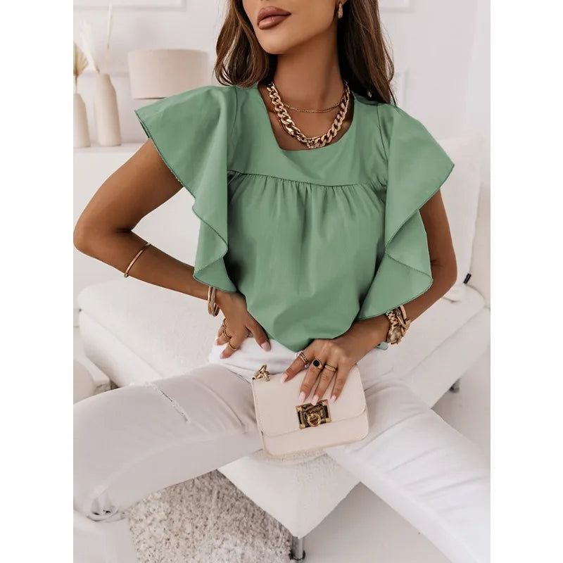 Gleeter Glamour Zomerse Vrijheid Dames Top