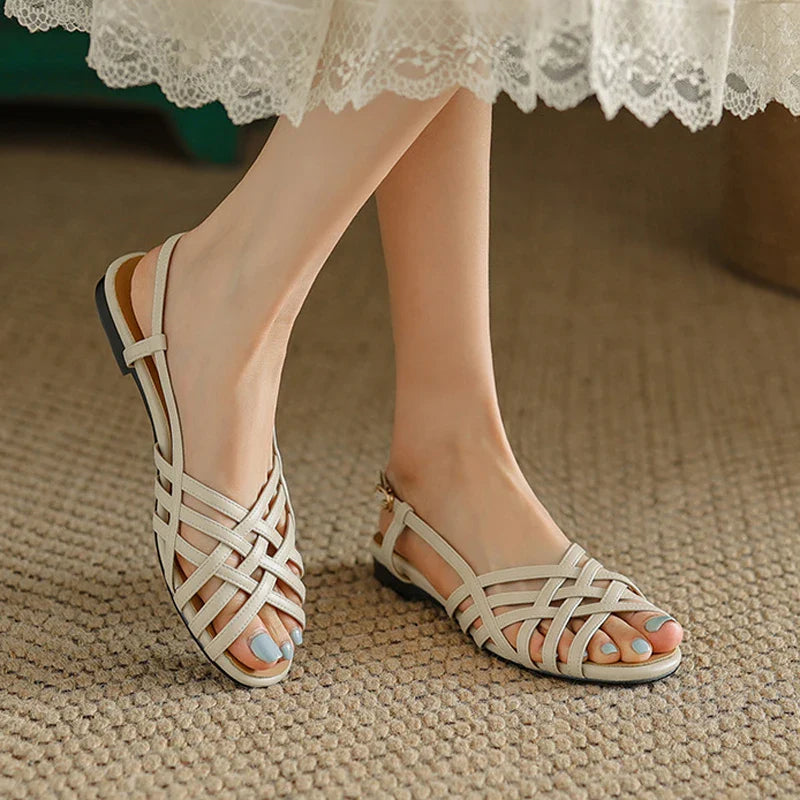 Aurora Chic Stralende Zomer Sandalen
