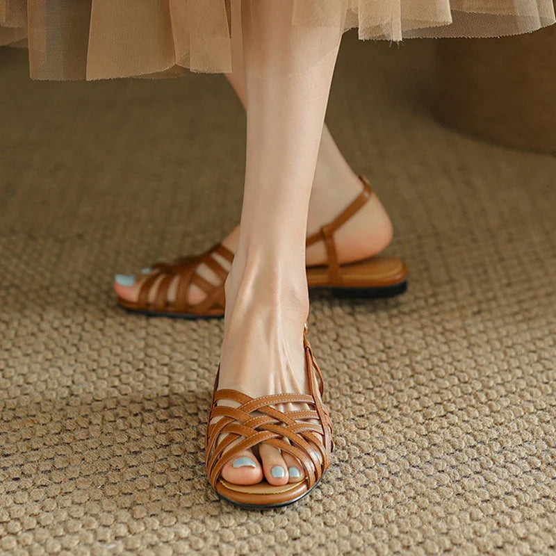 Aurora Chic Stralende Zomer Sandalen