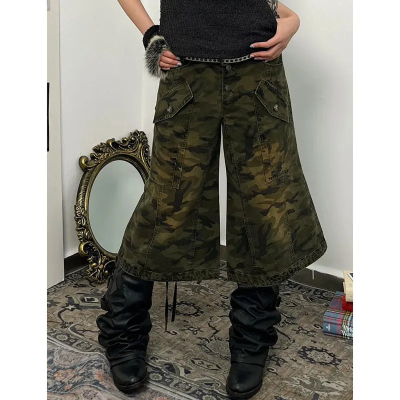 Camouflage Shorts voor Vrouwen