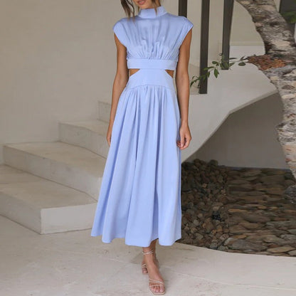 Dames Stijlvolle Hals Sexy Maxi Zomerjurk - Annabeth