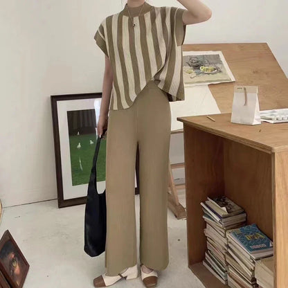 Eleganza Striped Pullover Set