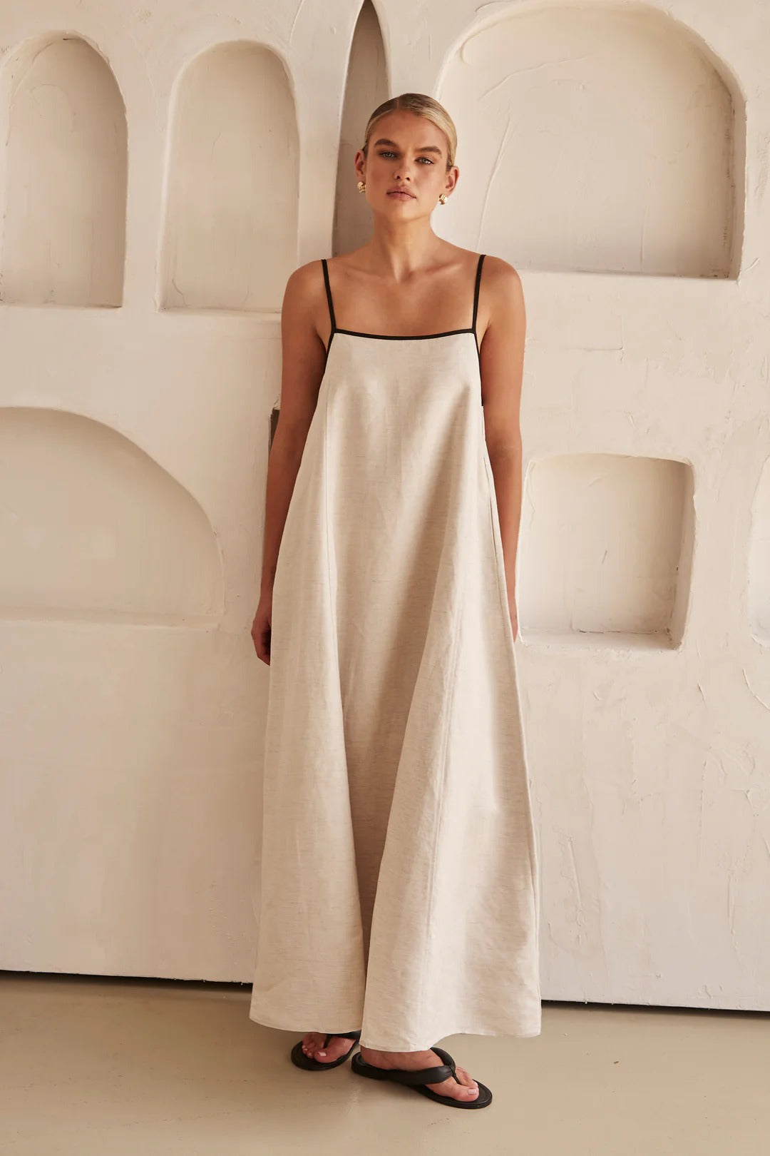 Dames Zomerjurk Maxi Jurk Vloeiend en Comfortabel - Mode Vibes