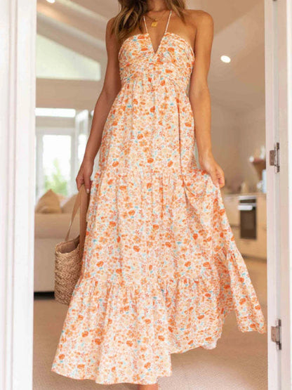 Zomerse Pracht Boho Halterjurk