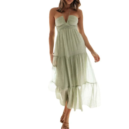 Zomerse Pracht Boho Halterjurk