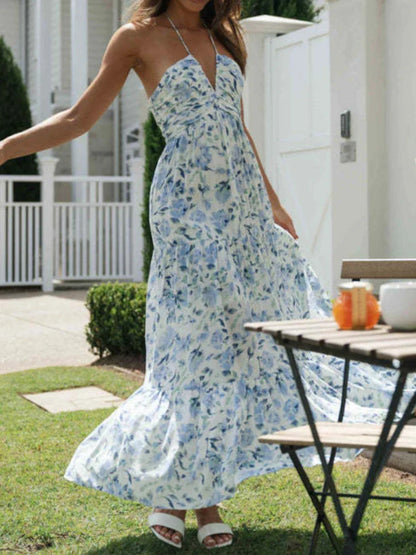 Zomerse Pracht Boho Halterjurk