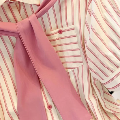 Zomerse Gestreepte Blouse van Fashionista Flair