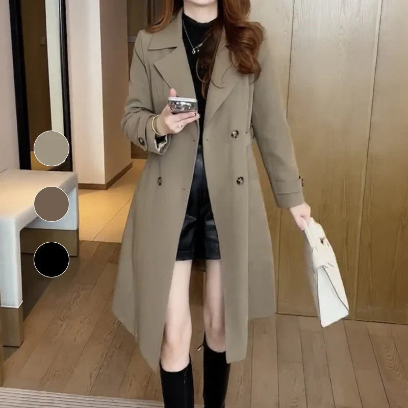 Dames trenchcoat | Tijdloze elegantie & warm draagcomfort