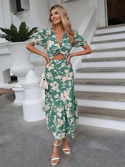 Zomerjurk met Bloemenpatroon  van LuxeFlair