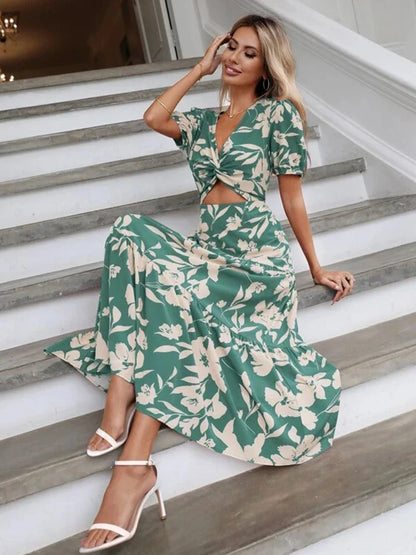 Zomerjurk met Bloemenpatroon  van LuxeFlair