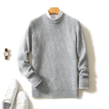 Elegante Heren Cashmere Trui in Meerdere Kleuren