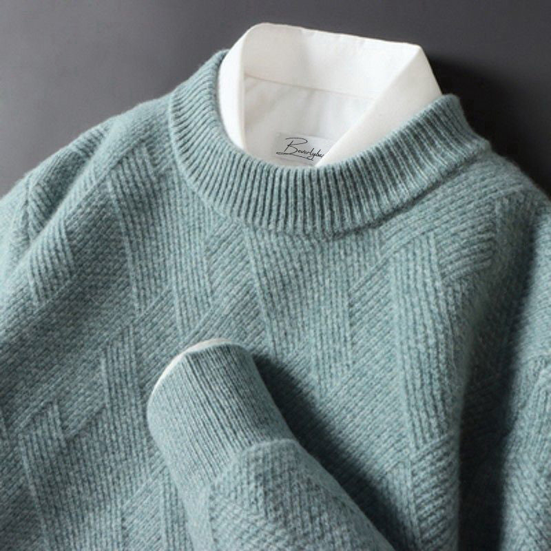 Elegante Heren Cashmere Trui in Meerdere Kleuren