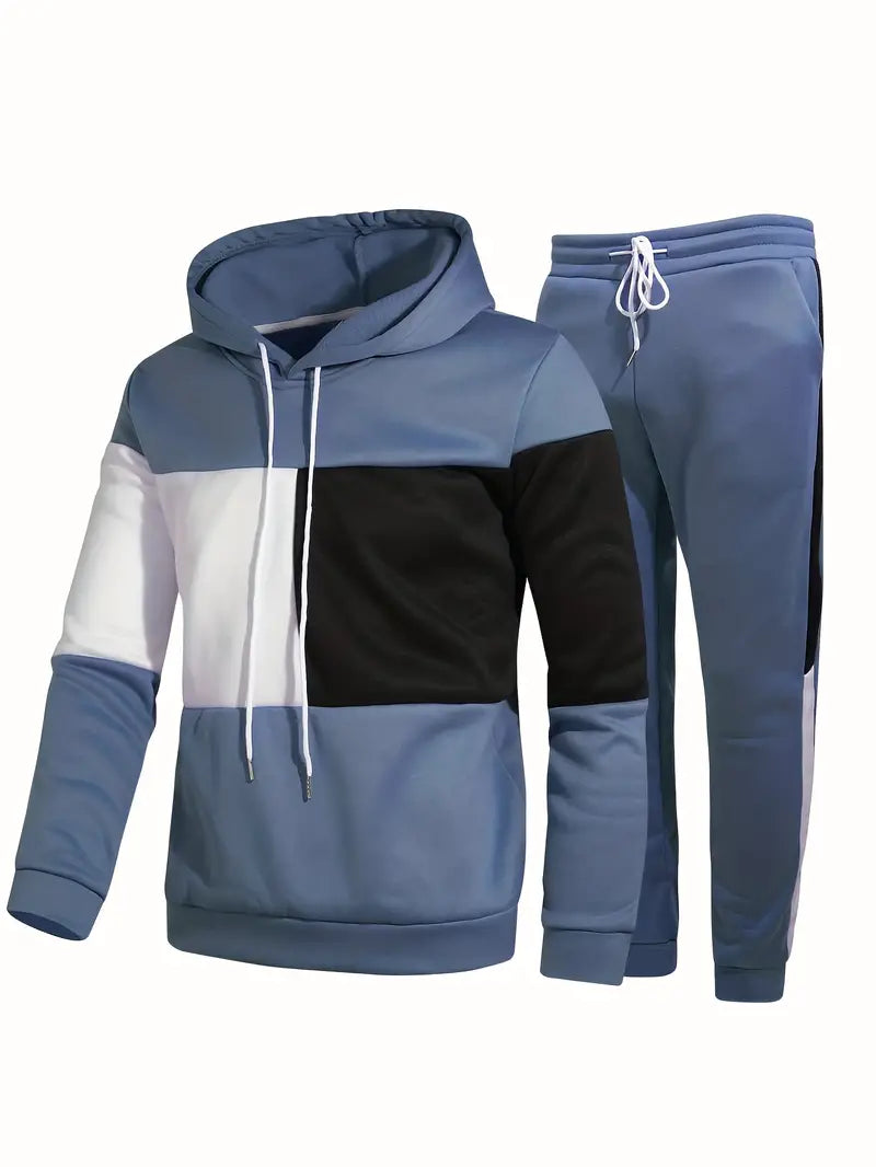 Daniel – block pullover hoodie set 4