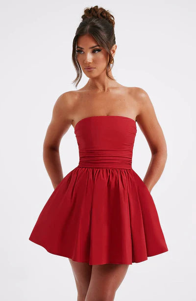 Daniela | Mini abito bustier festivo