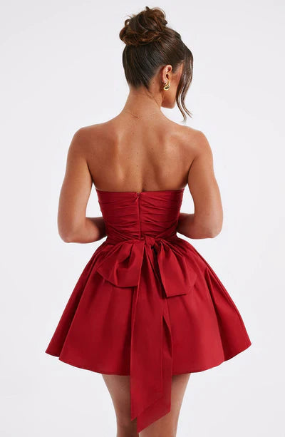 Daniela | Mini abito bustier festivo